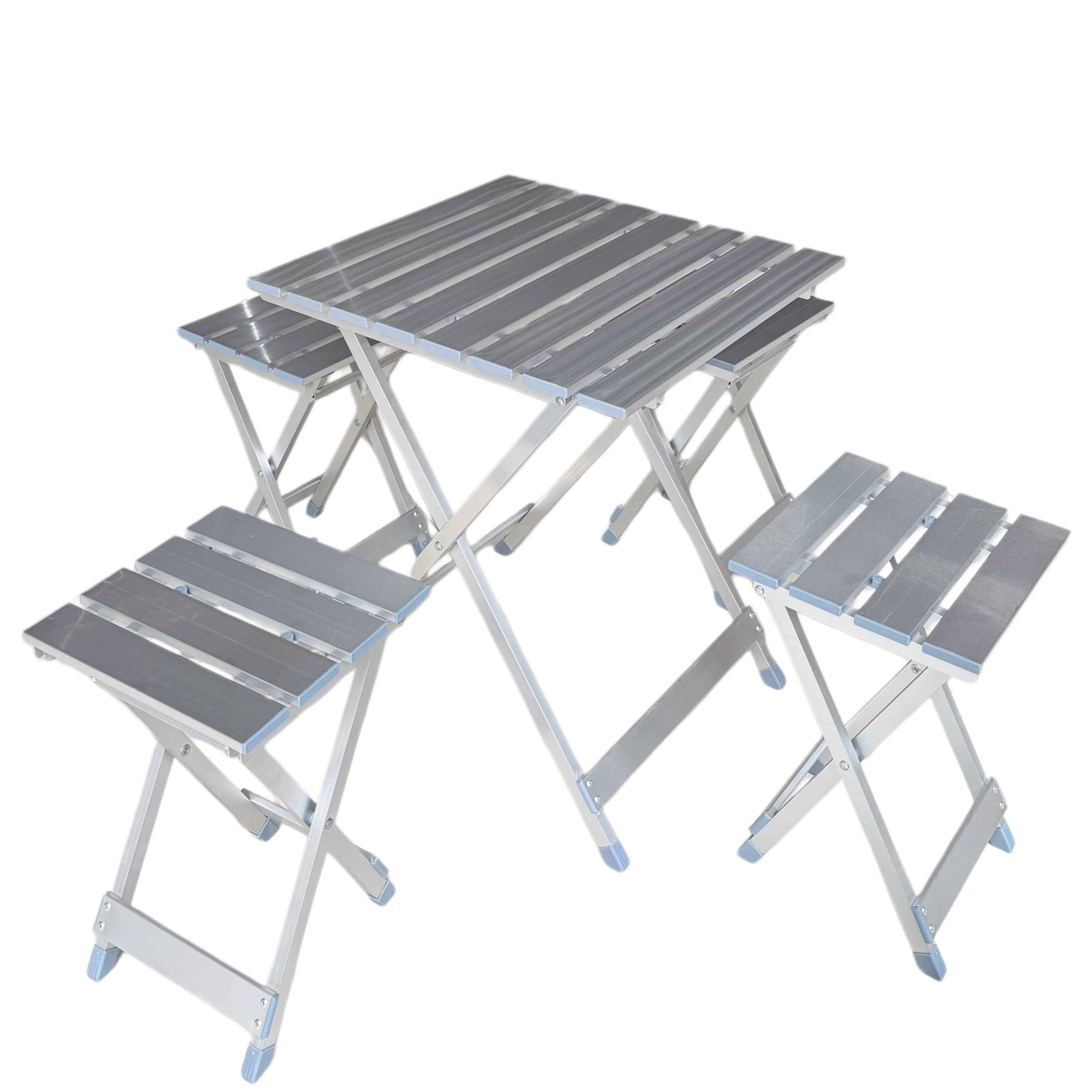 Compact Table & Stool Set