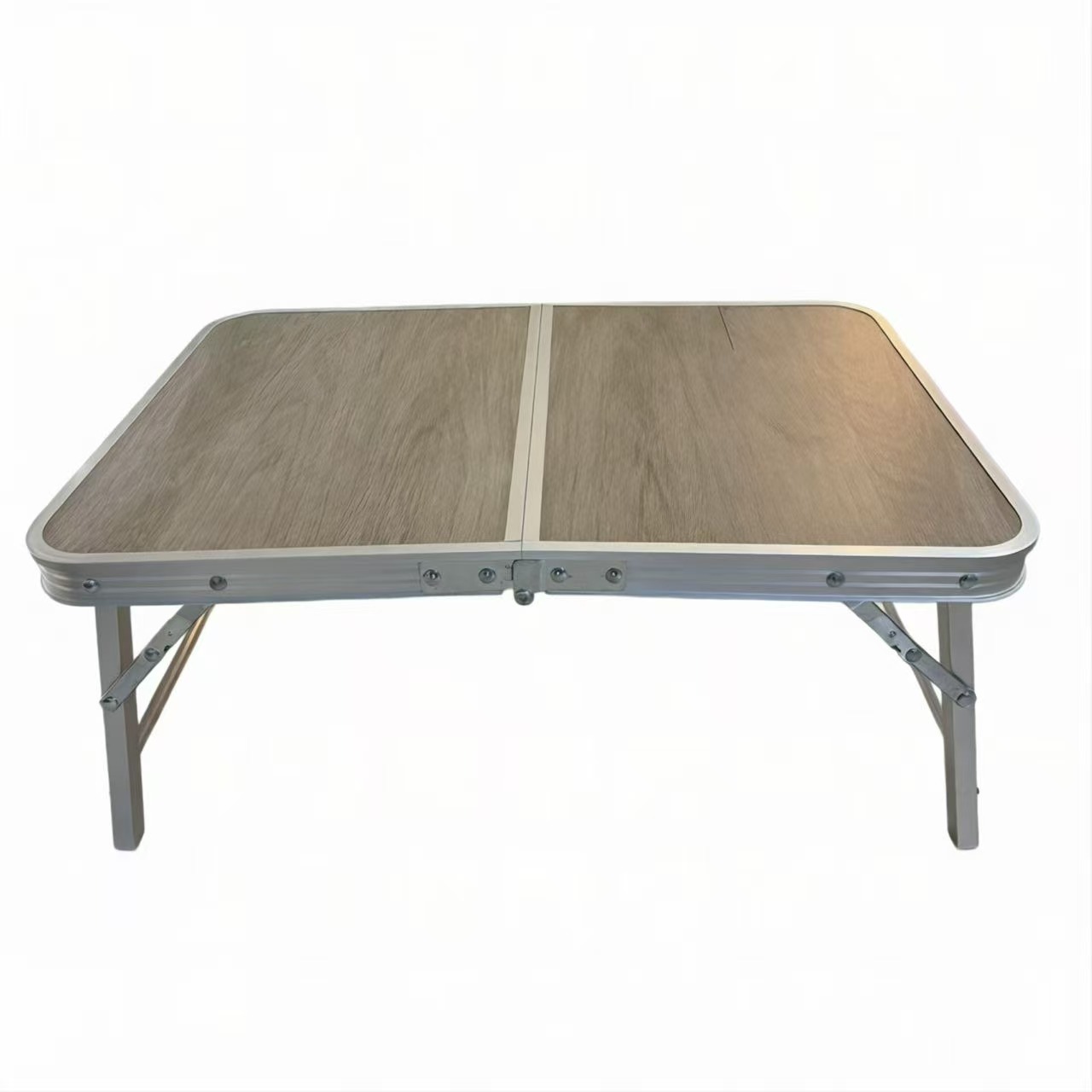 Gray Wood Compact Table